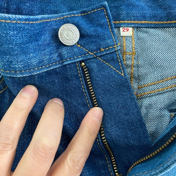 Levi’s Patchwork Denim Skirt 8/29 - Picture 7 of 7